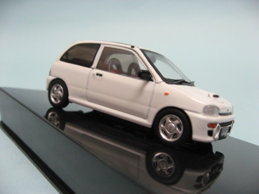 イクソ SUBARU Vivio RX-RA 1992 ホワイト なら京都のミニカーショップ